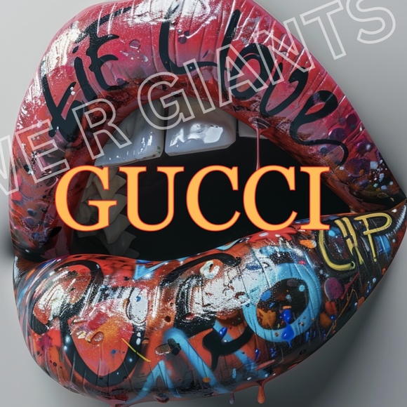 Gucci Wall Art Trendy 18x24 Print Great Gift for Gucci Fans - Picture 2 of 2